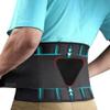 Jzoowar Back Brace for Lower Back Pain, Back Support Belt for Women & Men, Breathable Lower Back Brace with Lumbar Pad(L) view 4