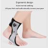 Foot Drop Orthotic Brace, Dorsal Planter Fasciitis Splints For Right Or Left Foot, Foot Up Ankle Foot Orthosis Support For Hemiplegia Stroke Shoes Walking Foot Stabilizer,Right,L view 4