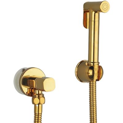 ZHCHAO Portable Toilet Bidet Sprayer Toilet Tap Single Cold Water Bathroom Shower Valveless
