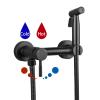 ZHCHAO Toilet Faucet Handheld Bidet Sprayer Set Hot and Cold Water Mixer Crane Sanitary Shower view 2