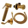 ZHCHAO Bidet Toilet Seat Spray Gun Sanitary Shower Set Bidet Faucet Shower Seat Antique Sculpture view 1