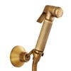 ZHCHAO Bidet Toilet Seat Spray Gun Sanitary Shower Set Bidet Faucet Shower Seat Antique Sculpture view 3