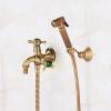 ZHCHAO Toilet Bidet Faucet Mixer Antique Toilet Shower Nozzle Bidet Faucet view 2