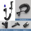 ZHCHAO Bidet Sprayer Set Toilet Faucet Bathroom Shower Self Cleaning Telescopic Tube view 3