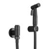 ZHCHAO Hand-held Bidet Sprayer Set Toilet Faucet Bathroom Shower Self-Cleaning Button Outlet view 1
