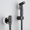 ZHCHAO Hand-held Bidet Sprayer Set Toilet Faucet Bathroom Shower Self-Cleaning Button Outlet view 2