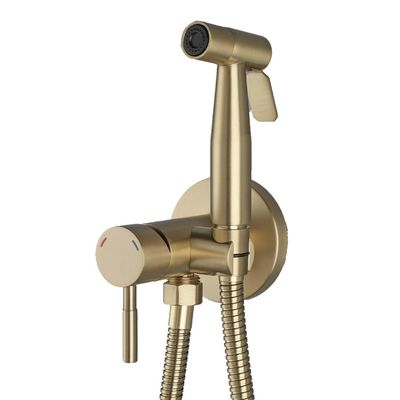 ZHCHAO Bidet Faucet Toilet Faucet Portable Bidet Sprayer Set Hot Cold Water Mixer Bathroom Shower