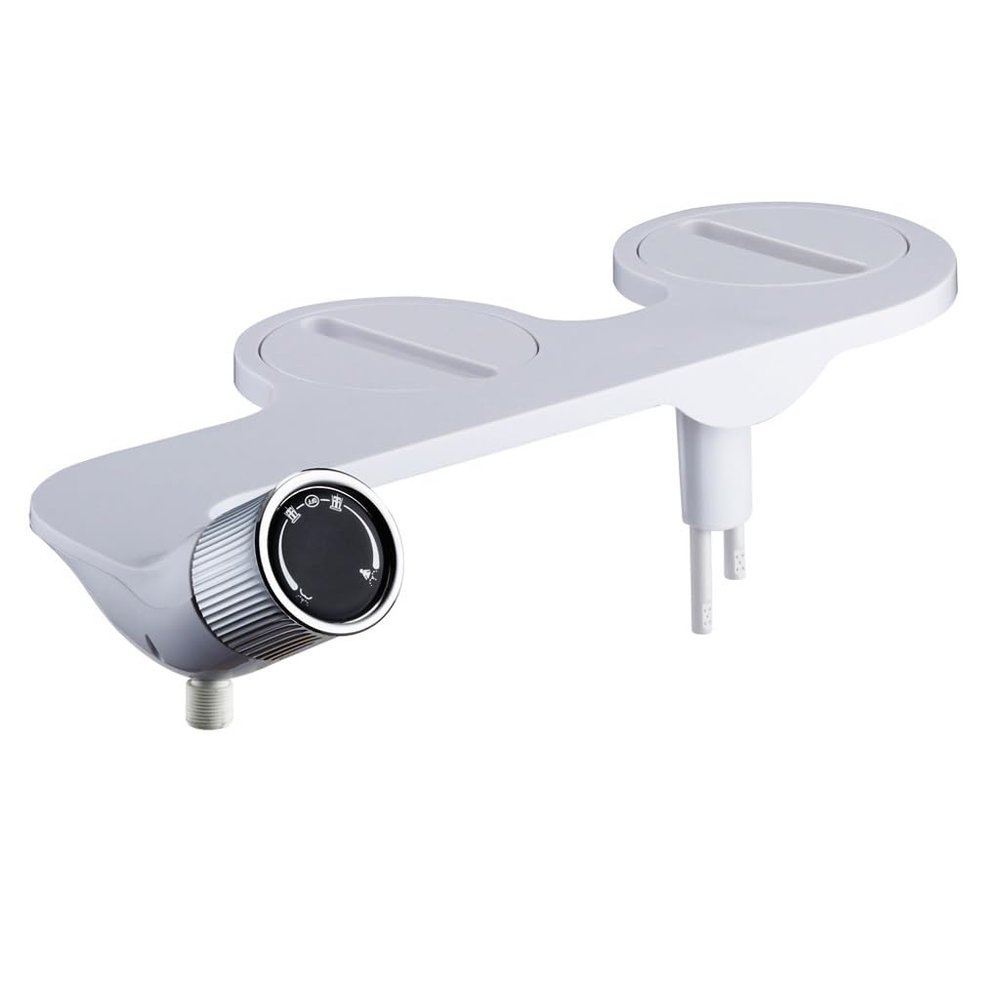 ZHCHAO Bathroom Bidet Toilet Seat Attachment Non Electric Self Cleaning Nozzle Bidet Sprayer Kit Bidet