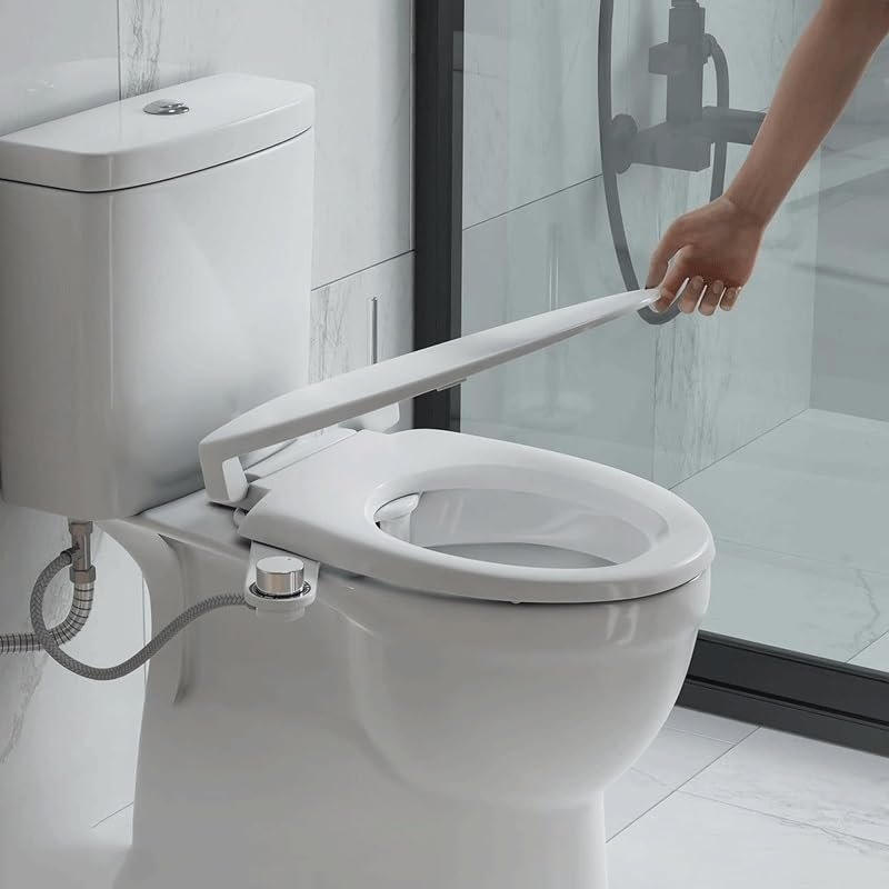 ZHCHAO Single Cooling Cleanser Nozzle Easy to Install Toilet Accessories Flusher