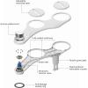 ZHCHAO Single Cooling Cleanser Nozzle Easy to Install Toilet Accessories Flusher view 4