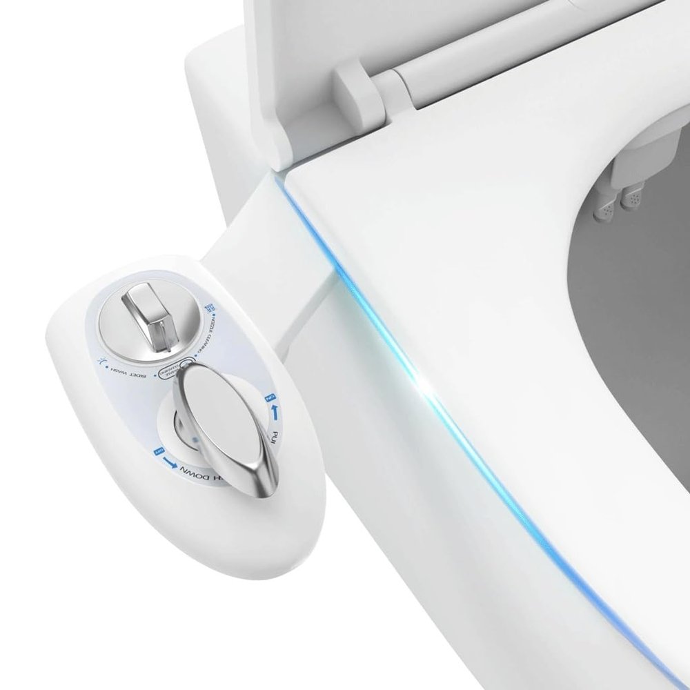 ZHCHAO Easy To Install Smart Unplugged Body Cleaner Cold and Hot Water Nozzle Toilet Cover