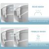 ZHCHAO Bidet Attachment -Slim Toilet Seat Attachment Nozzle Bidet Adjustable Water Pressure (Color : D, Size : 1/2) view 3