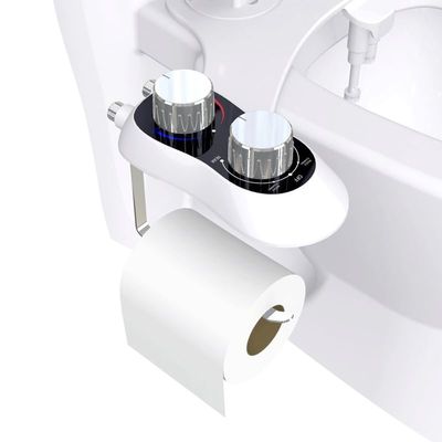 ZHCHAO Hot And Cold Adjustable Plug-free Smart Toilet Cover Self-cleaning Function With Paper Towel Holder