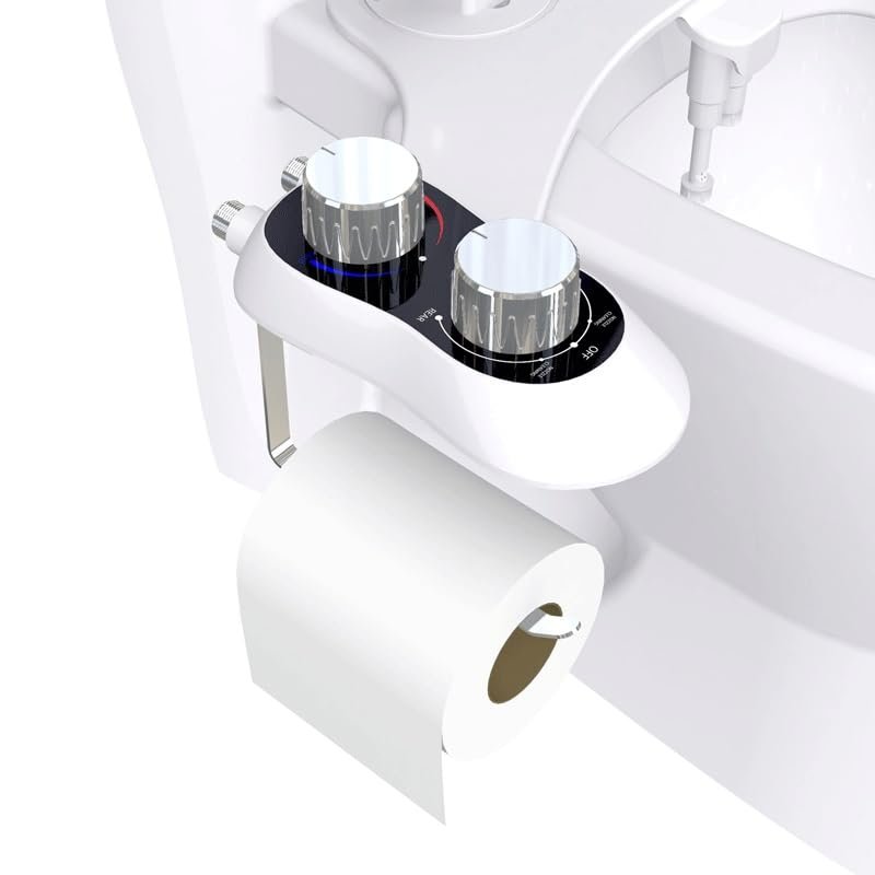 ZHCHAO Hot And Cold Adjustable Plug-free Smart Toilet Cover Self-cleaning Function With Paper Towel Holder