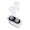 ZHCHAO Hot And Cold Adjustable Plug-free Smart Toilet Cover Self-cleaning Function With Paper Towel Holder view 2
