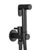 ZHCHAO Bidet Faucet Portable Bidet Sprayer Single Cold Water Tap Toilet Faucet Sprayer Douche Bidet Faucet (Color : Argento, Size : Light Grey) view 1