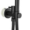 ZHCHAO Bidet Faucet Portable Bidet Sprayer Single Cold Water Tap Toilet Faucet Sprayer Douche Bidet Faucet (Color : Argento, Size : Light Grey) view 3