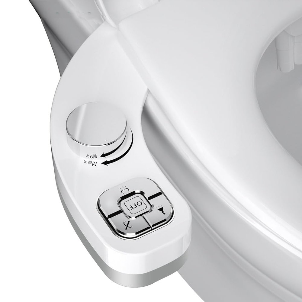ZHCHAO Button Bidet NonElectricSelf Cleaning Nozzle Frontal And Rear Wash
