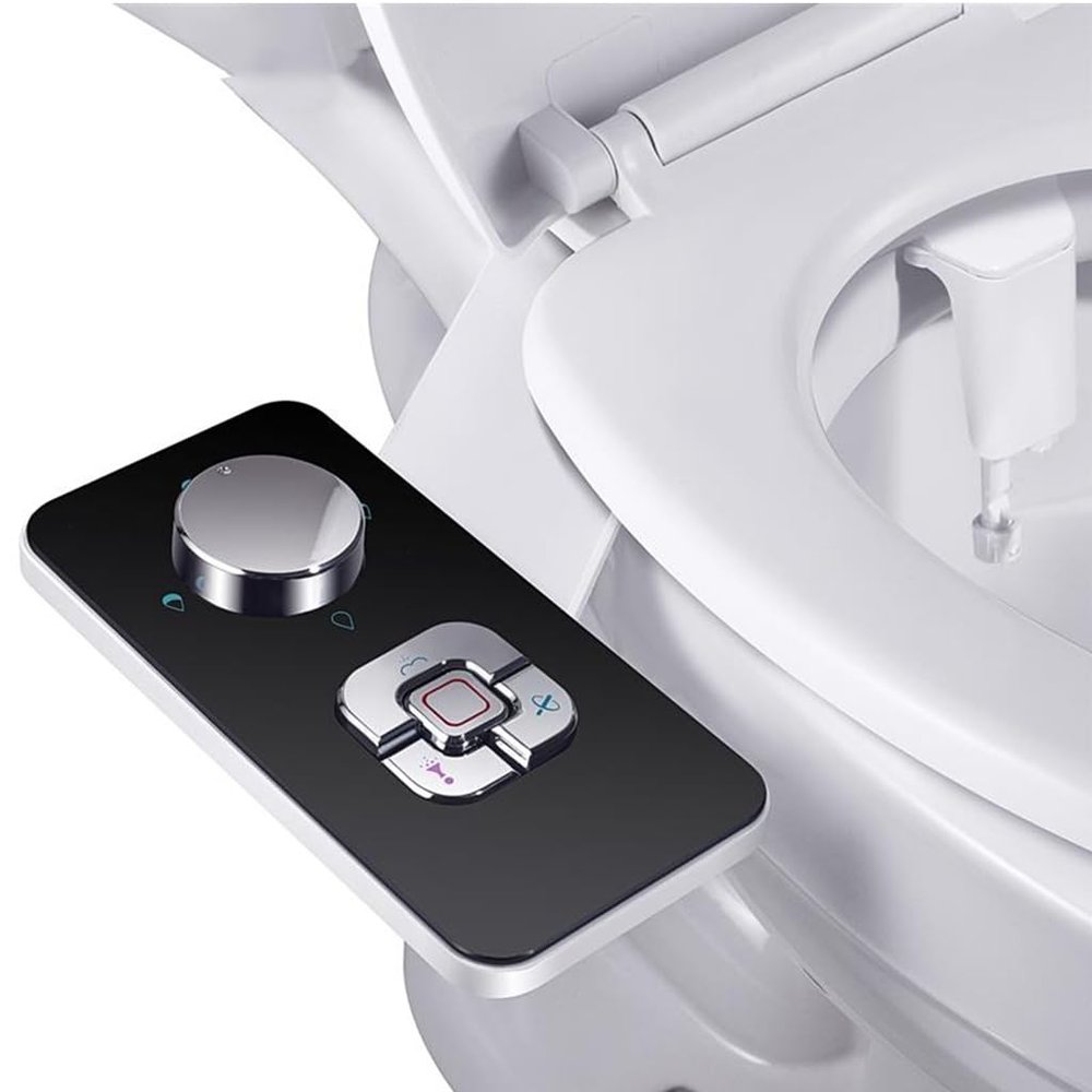 ZHCHAO -thin Non-electric Self-cleaning Nozzles Frontal & Rear Wash Cold Water Personal Hygiene