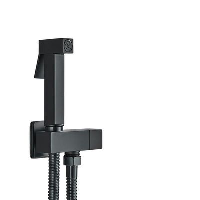 ZHCHAO Single Cold Water Tap Handheld Bidet Spray Shower Set Toilet Shattaf Sprayer Douche Hygienic Shower (Color : D, Size : Light Grey)