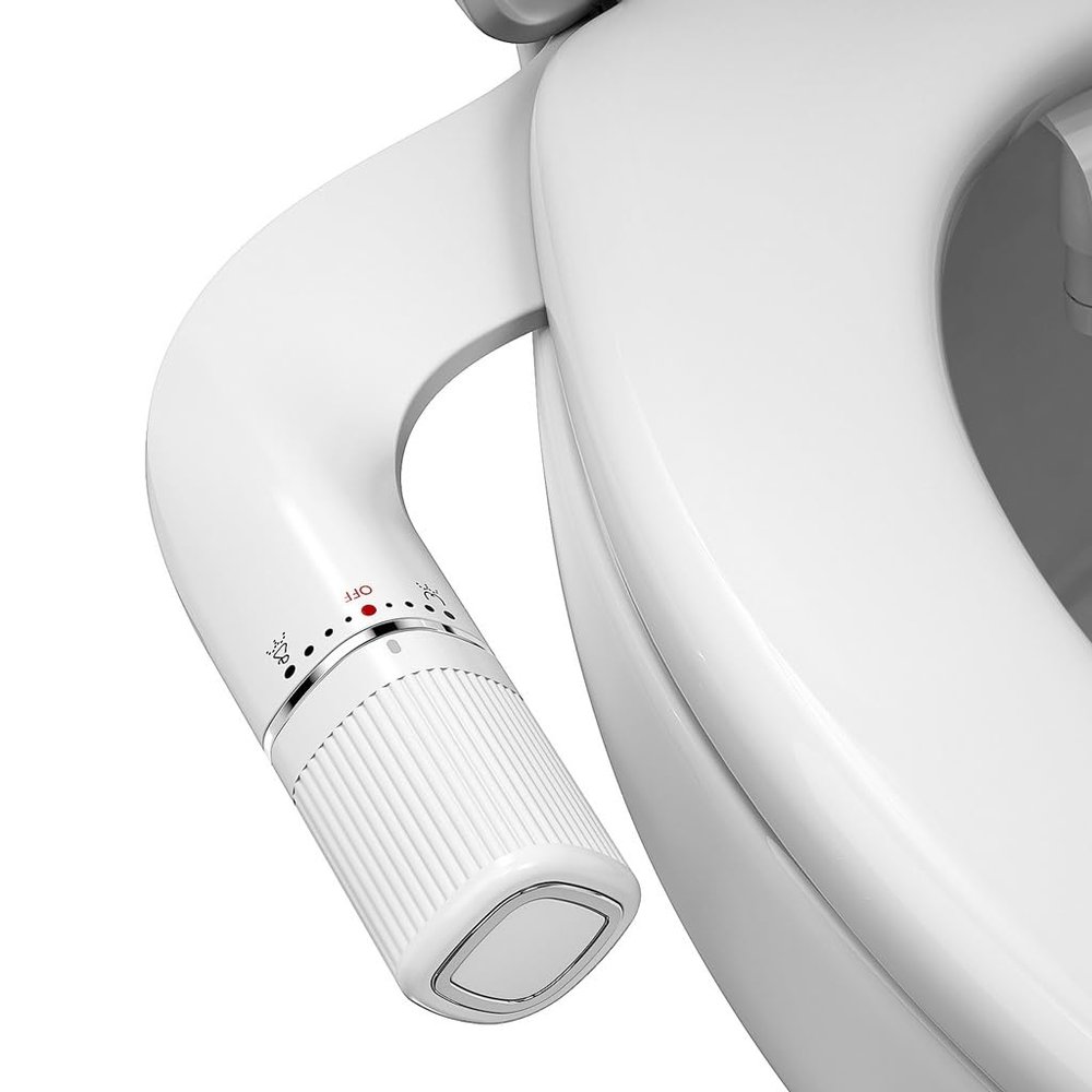 ZHCHAO Bidet Non-Electric Toilet Attachment Nozzle Bidet Adjustable Water Pressure