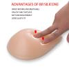 EZELIYP False Breast Silicone Fake Breast Lifelike Fake Boob Ideal for Cross-Dressing Mastectomy Patients Alike LEFT-600g view 3