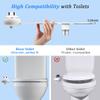ZHCHAO Bidet Toilet Seat Bidet Attachment Nozzle Wash Ass Bathroom Hygienic Shower view 4