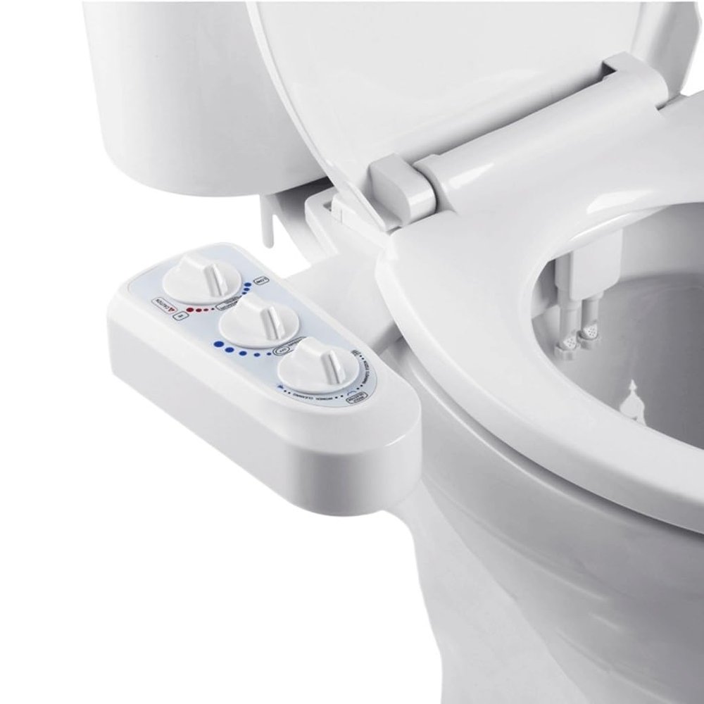 ZHCHAO Smart Unplugged Body Cleaner Cold and Hot Water Nozzle Toilet Cover