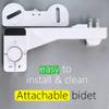 ZHCHAO Bidet For Toilet Seat Attachment Non-electric Slim Bidet Fitting Self Cleaning Nozzles view 4