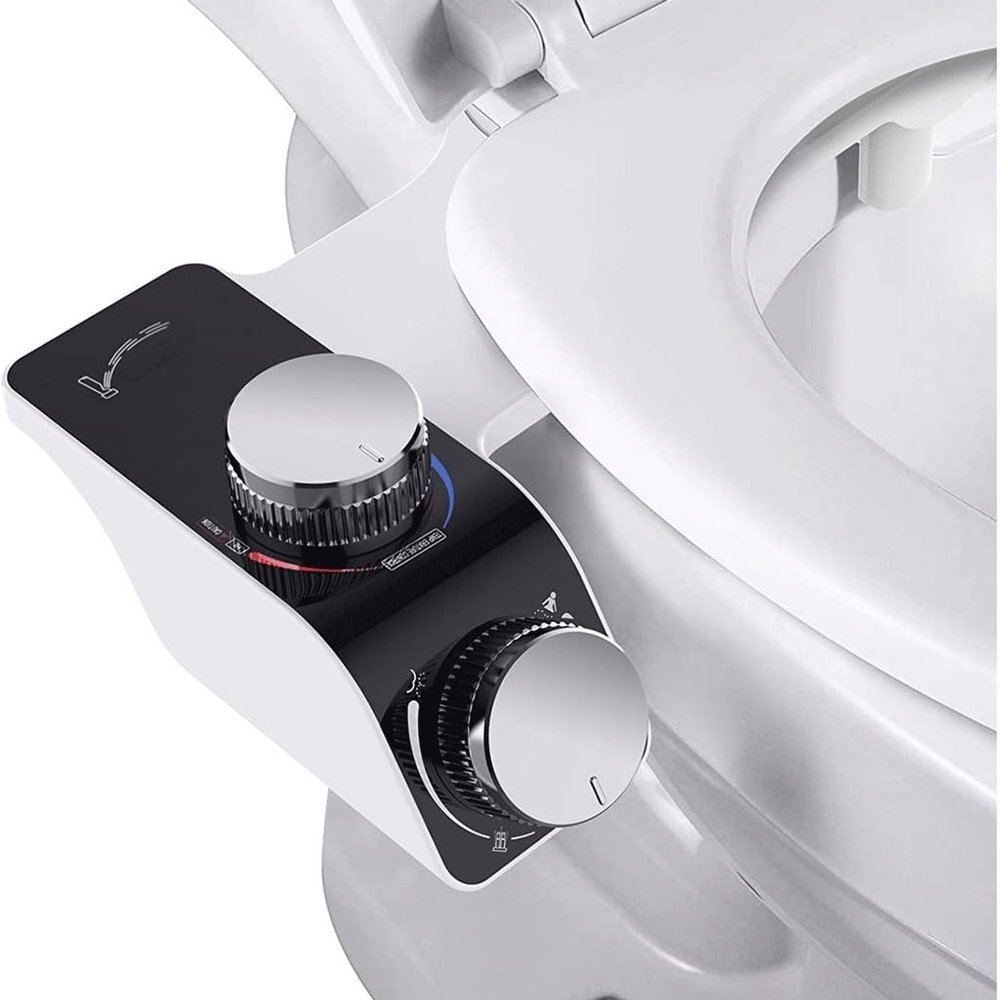 ZHCHAO The Body Cleaner Does Not Use The Smart Toilet Lid Buttock Douche Cold and Hot Spray Easy to Install