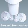 ZHCHAO Bidet Hot And Cold Self Cleaning Bidet For Toilet Seat Heated Water Sprayer Nozzle Warm Water Non Electic Bidet view 3