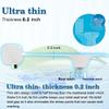 ZHCHAO Bathroom Accessories Slim Toilet Seat Bidet Attachment Wash Ass Nozzle Pressure view 2
