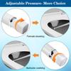 ZHCHAO Bathroom Accessories Slim Toilet Seat Bidet Attachment Wash Ass Nozzle Pressure view 3