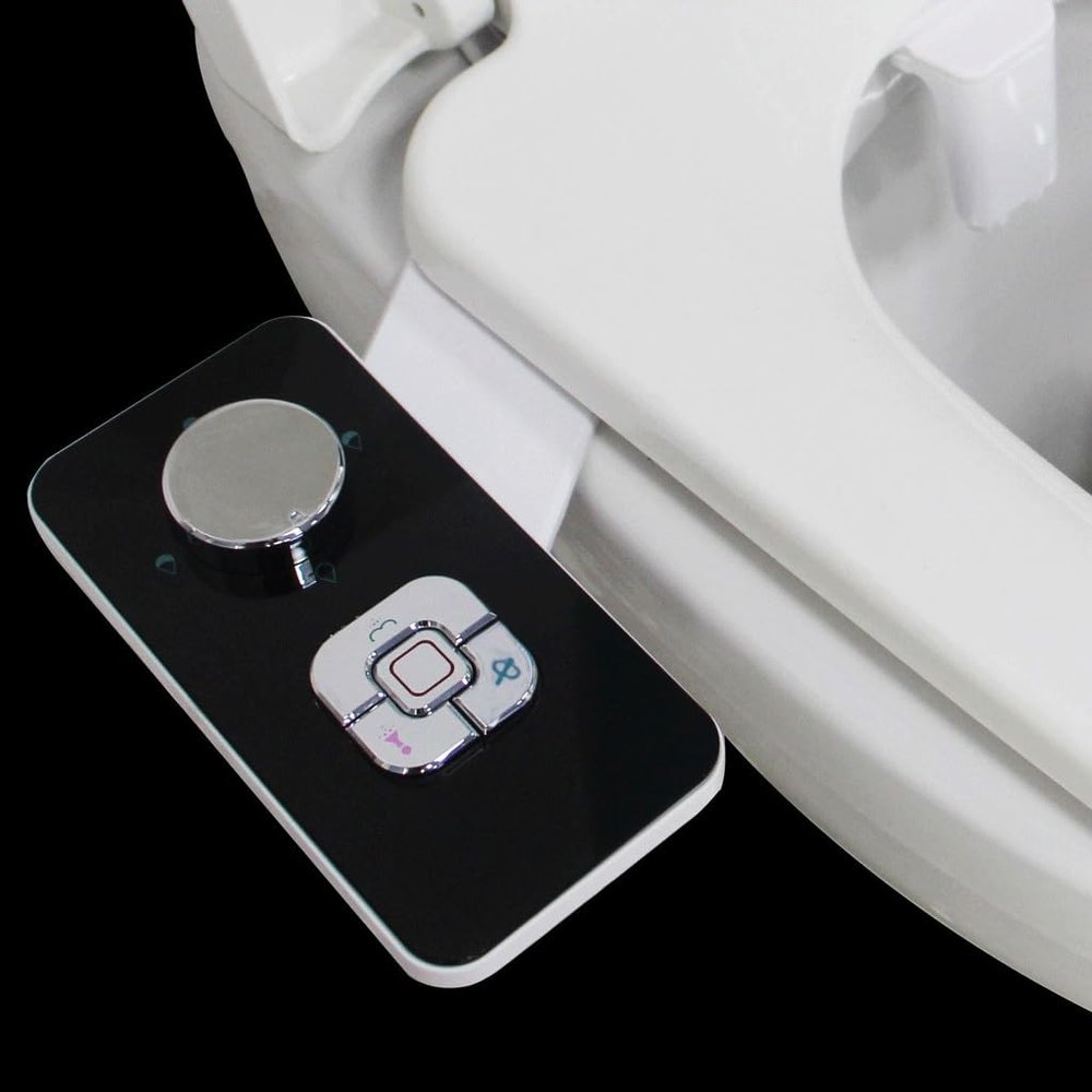 ZHCHAO Body Cleaner Nozzle Self-Cleaning Smart Toilet Seat Cover Single Cold Toilet Cover