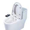 ZHCHAO Body Cleaner Nozzle Self-Cleaning Smart Toilet Seat Cover Single Cold Toilet Cover view 3