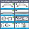 300mm 12inch Grab Bar Rail, Non-Slip Bathroom Chrome Grab Rail, 304 Stainless Steel Disability Auxiliary Handle, Safety Handle for Kitchen Bedroom Bathtub, Shower, Steps, Indoor/Outdoor view 3