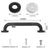 300mm 12inch Grab Bar Rail, Non-Slip Bathroom Chrome Grab Rail, 304 Stainless Steel Disability Auxiliary Handle, Safety Handle for Kitchen Bedroom Bathtub, Shower, Steps, Indoor/Outdoor view 4