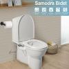 ZHCHAO Toilet Bidet Toilet Seat Attachment Nozzle Brass Water Inlet 3 Modes Bidet Toilet Water Sprayer Hygienic Shower view 2