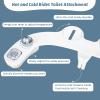 ZHCHAO Toilet Seat Attachment Bathroom Toilet Bidet Ass Sprayer view 2