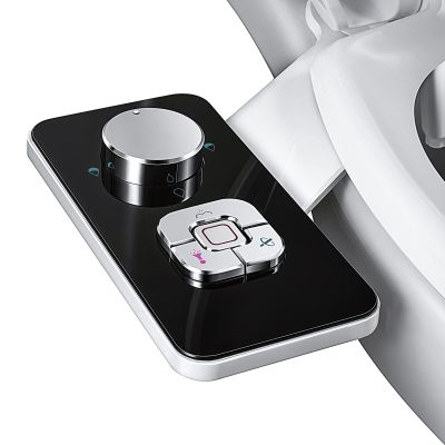 ZHCHAO Bidet Toilet Seat Attachment Non-electric Self-cleaning Nozzles Frontal & Rear Wash Cold Water Personal Hygiene