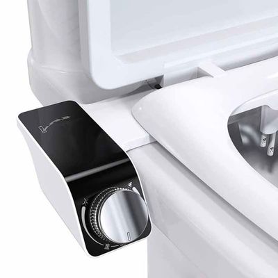 ZHCHAO Bidet Attachment Slim Toilet Seat Nozzle Spiral Adjustable Water Pressure Non-Electric Ass Sprayer With Hose