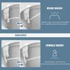 ZHCHAO Bidet Toilet Seat Attachment Toilet Bidet Sprayer Funtions Ass Bidet Shower Hygienic Wash For Bathroom view 3