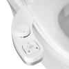 ZHCHAO Non-Electric Bidet - Self Cleaning Nozzle (Frontal and Rear Wash) Bidet Toilet Seat Attachment view 1