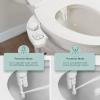ZHCHAO Non-Electric Bidet - Self Cleaning Nozzle (Frontal and Rear Wash) Bidet Toilet Seat Attachment view 3