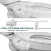 ZHCHAO Non-Electric Bidet - Self Cleaning Nozzle (Frontal and Rear Wash) Bidet Toilet Seat Attachment view 4