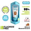 Babyton Natural Toothpaste - Tropical Flavor, Safe for Babies and Kids, Free from SLS/Fluoride/Parabens, 50ml (Coconut) view 4