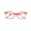 LXZSMH reading glasses, Cateye Reading Glasses, Red Eyewear, Clic Magnetic Eyeglasses, Women Designer, Eye Strain Light Weight (Color : Red, Size : 2.0) view 1