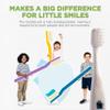 Babyton Bio Toothbrush - Eco-Friendly, Soft Bristles for Babies, Ergonomic Handle, Biodegradable Corn Cob Material (Panda) view 2