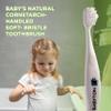 Babyton Bio Toothbrush - Eco-Friendly, Soft Bristles for Babies, Ergonomic Handle, Biodegradable Corn Cob Material (Panda) view 3