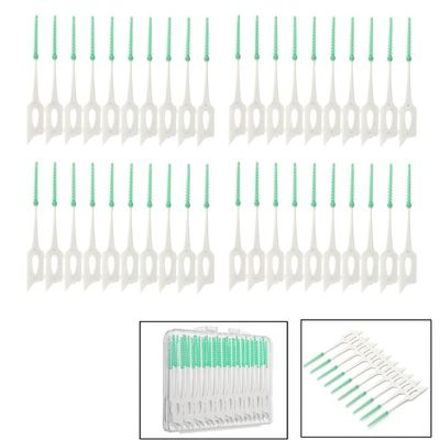 NGCG New 40Pcs Soft Clean Between Interdental Brushes Care Tool Brush